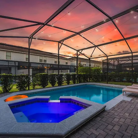 Free Waterpark Lazy River Near Disney Heated Pool